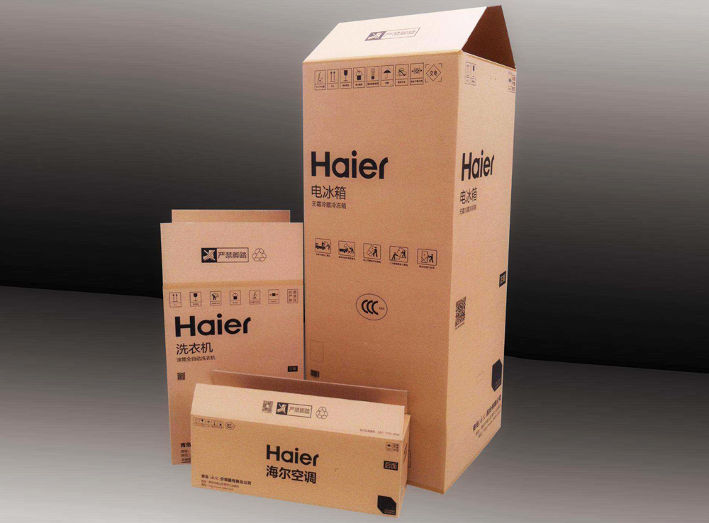 青岛海尔空调纸箱包装盒